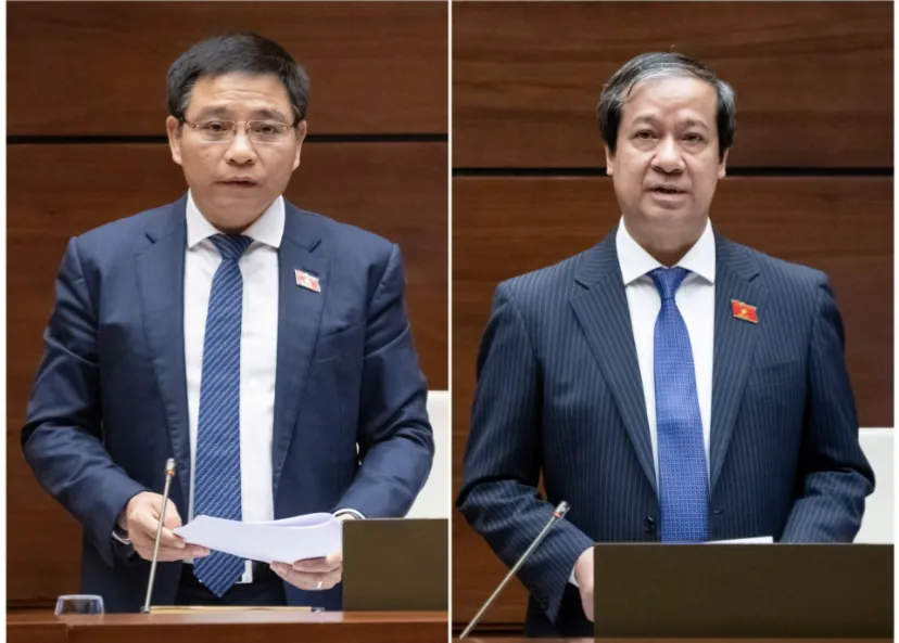 Quốc hội sẽ chất vấn Bộ trưởng Bộ Tài chính, Bộ trưởng Bộ Giáo dục và Đào tạo
