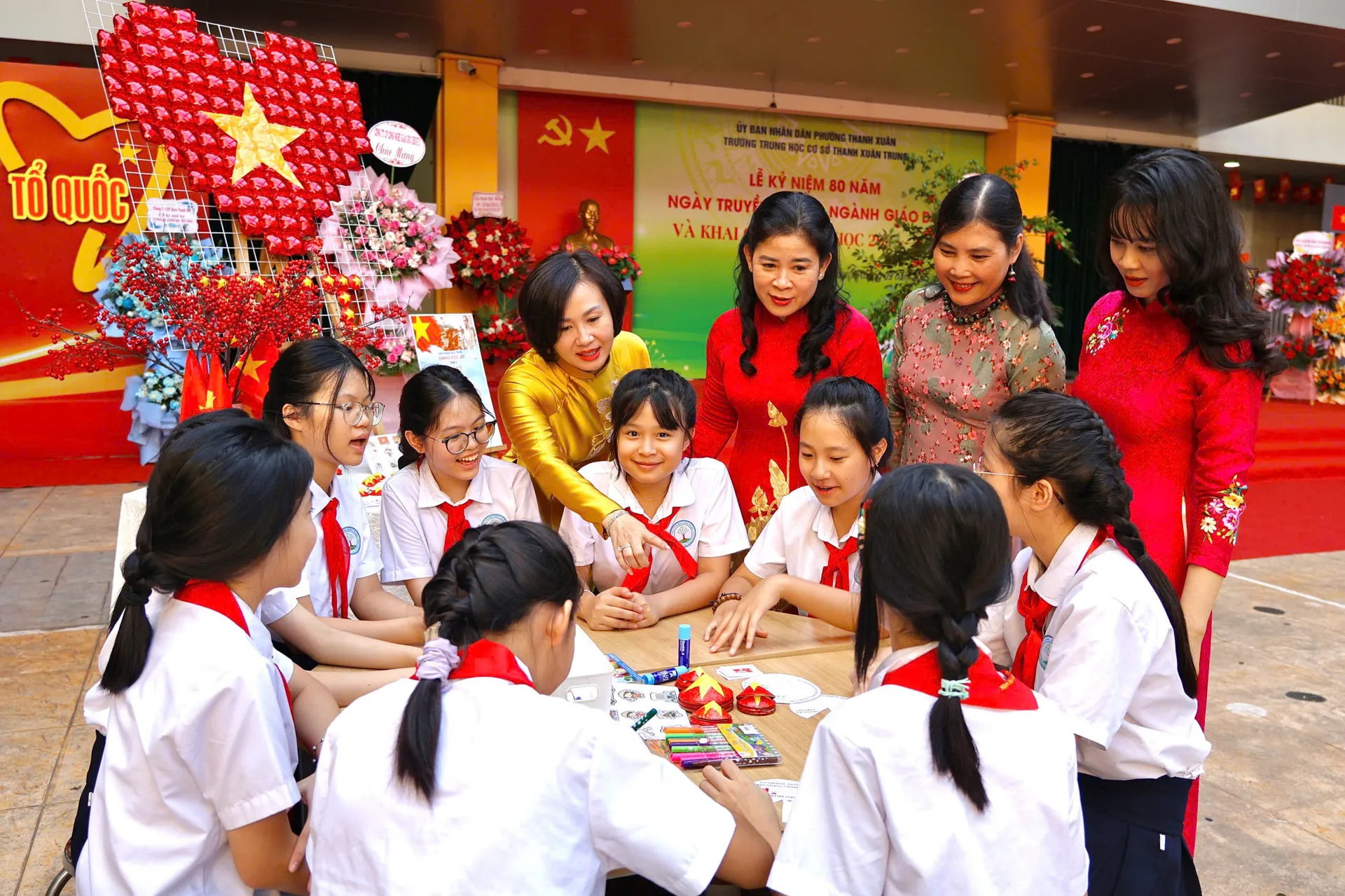 Nhiều hoạt động trải nghiệm cho học sinh khu vực Thanh Xuân đầu năm học mới