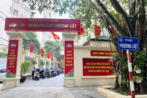 Hà Nội: thực hiện công tác khánh tiết trụ sở của 126 đơn vị hành chính mới
