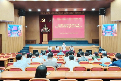 Quận Thanh Xuân: tập trung rà soát công việc để thực hiện chính quyền địa phương 2 cấp