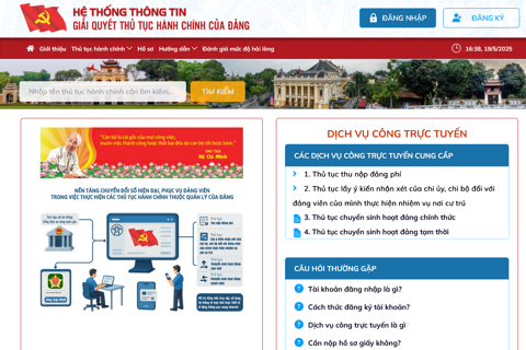 Hà Nội: hơn 31.000 người được tập huấn về thủ tục hành chính của Đảng trên môi trường điện tử
