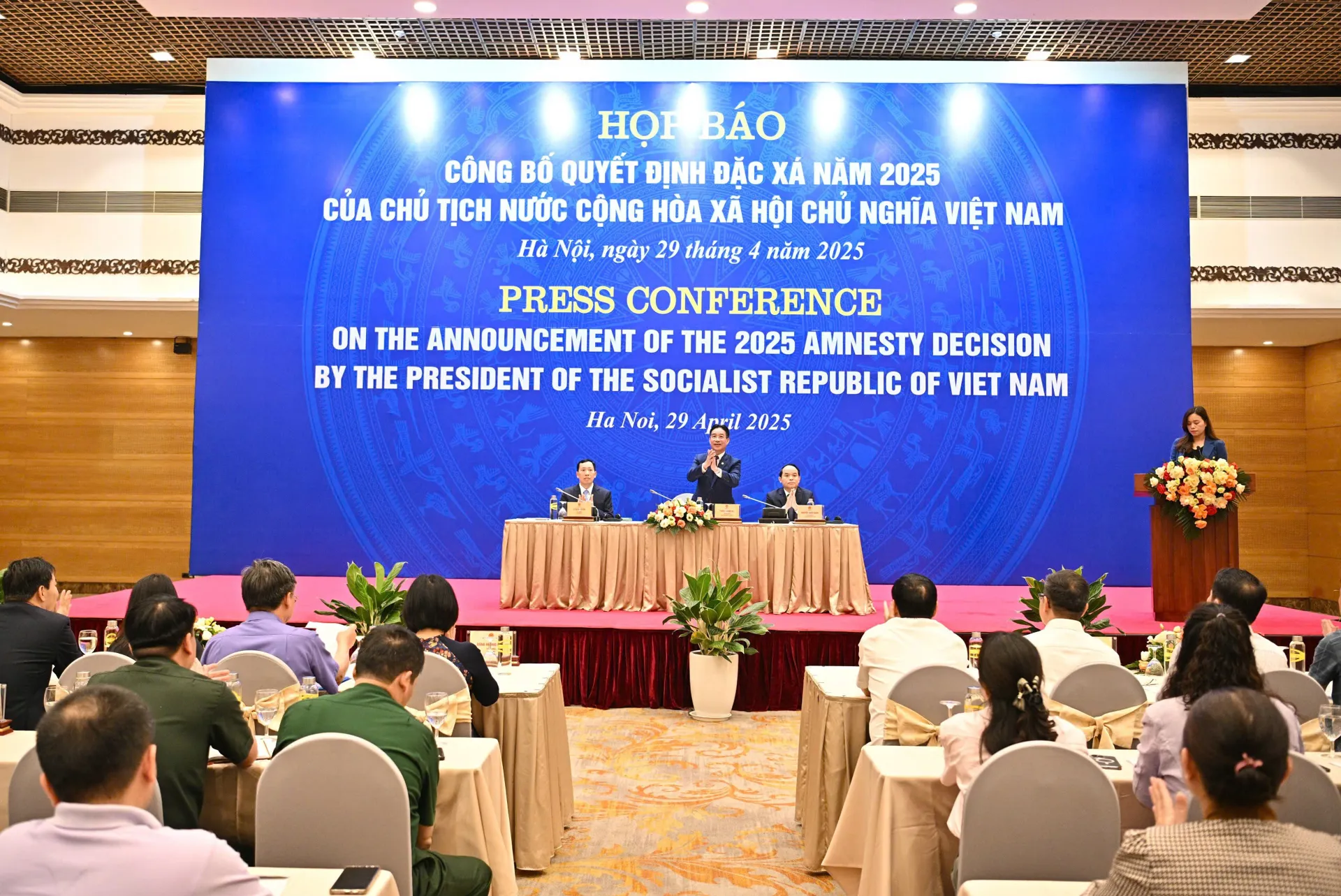 8.055 phạm nhân đang chấp hành án tù được đặc xá năm 2025