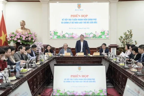 Làm việc xuyên Tết với tinh thần trách nhiệm rất cao để hoàn thiện hồ sơ Dự án Luật Thủ đô (sửa đổi)