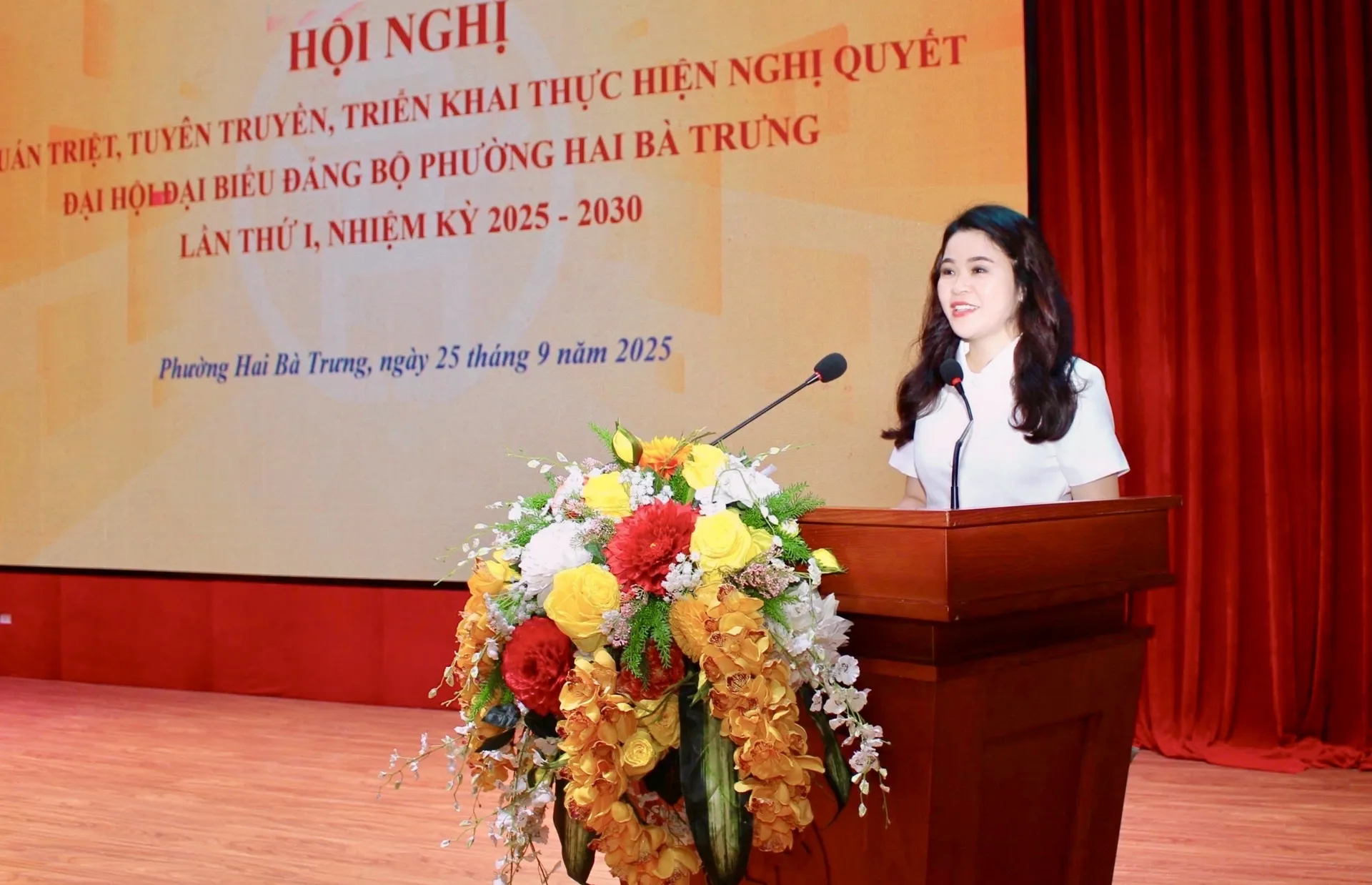 Phường Hai Bà Trưng: cụ thể hóa Nghị quyết Đại hội Đảng bộ phường thành kế hoạch hành động phù hợp thực tiễn từng đơn vị, khu dân cư