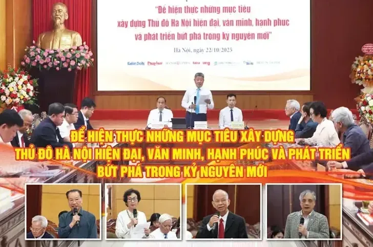 Để hiện thực những mục tiêu xây dựng Thủ đô Hà Nội hiện đại, văn minh, hạnh phúc và phát triển bứt phá trong kỷ nguyên mới