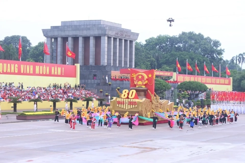 Lễ kỷ niệm, diễu binh, diễu hành 80 năm Cách mạng tháng Tám thành công và Quốc khánh 2/9