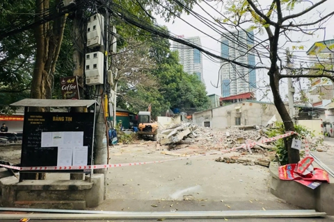 Quận Thanh Xuân: ngày 21, 22/5, cưỡng chế thực hiện dự án tu bổ di tích gò Đống Thây 