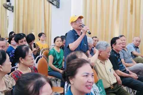 Quận Đống Đa lấy ý kiến người dân về cải tạo, xây dựng lại khu tập thể Vĩnh Hồ
