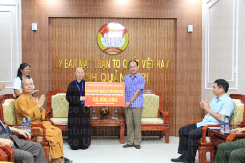 Đoàn đại biểu Mặt trận Tổ quốc TP Hà Nội thăm, làm việc tại tỉnh Quảng Trị