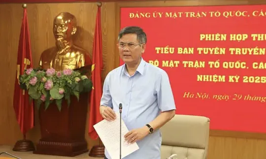 Tuyên truyền sâu rộng về Đại hội đại biểu Đảng bộ Mặt trận Tổ quốc, các đoàn thể Trung ương