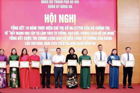 Quận Đống Đa triển khai, nhân rộng hiệu quả nhiều mô hình về học Bác