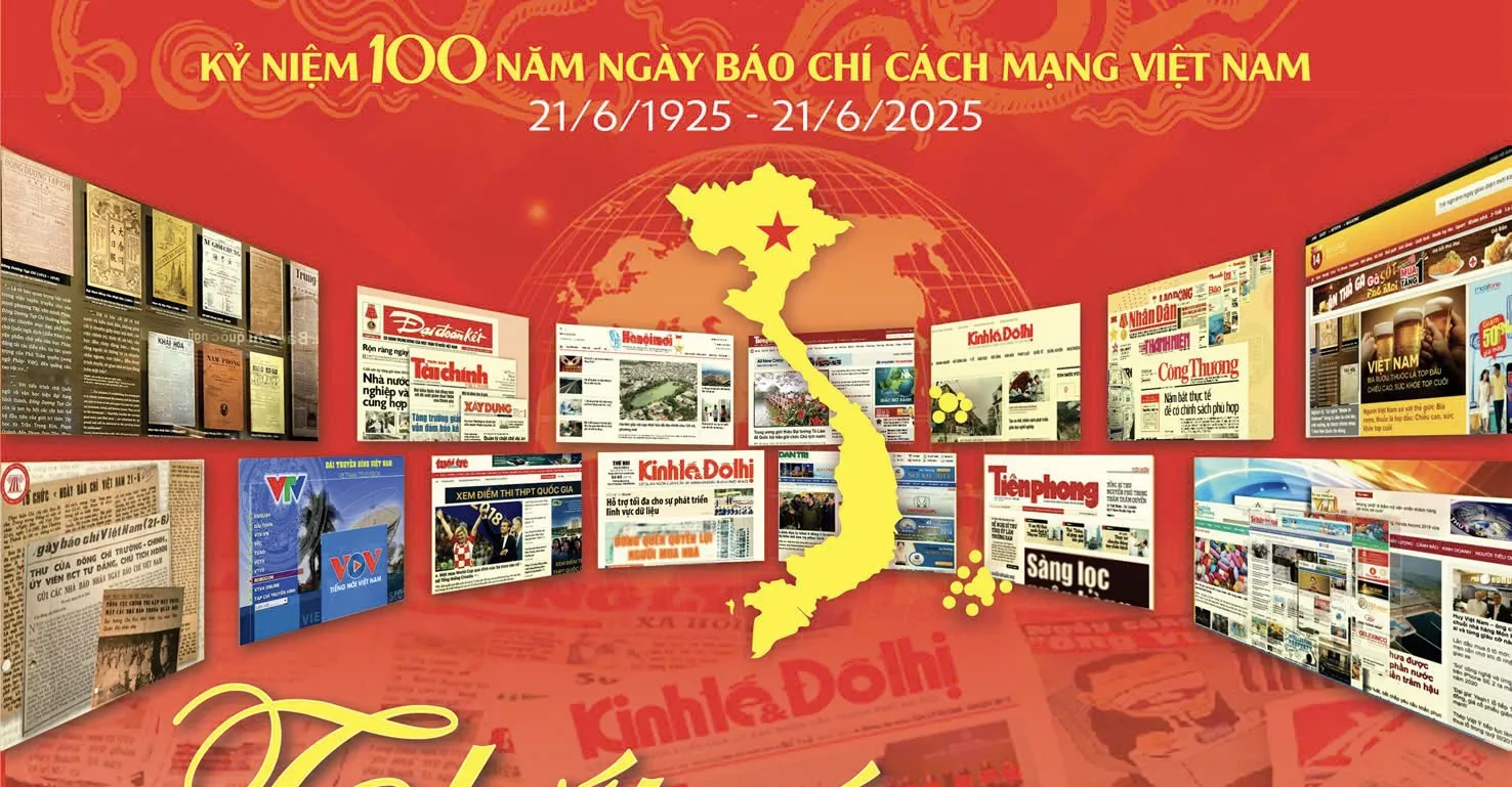 Kỷ niệm 100 năm Ngày Báo chí Cách mạng Việt Nam (21/6/1925 - 21/6/2025): Thắp sáng niềm tin, kiến tạo tương lai