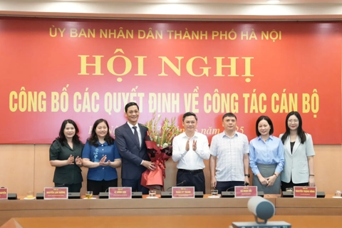 Ông Lê Thanh Nam được bổ nhiệm giữ chức Chánh Văn phòng UBND Thành phố Hà Nội