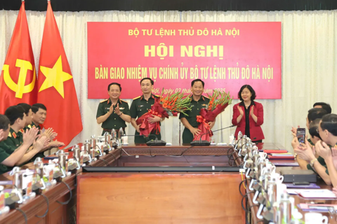 Đại tá Lưu Nam Tiến làm tân Chính ủy Bộ Tư lệnh Thủ đô Hà Nội
