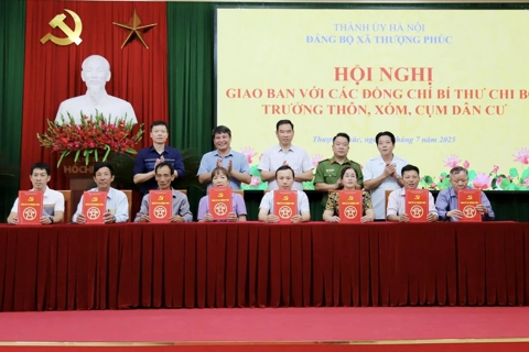 Xã Thượng Phúc tăng cường quản lý đất đai, trật tự xây dựng
