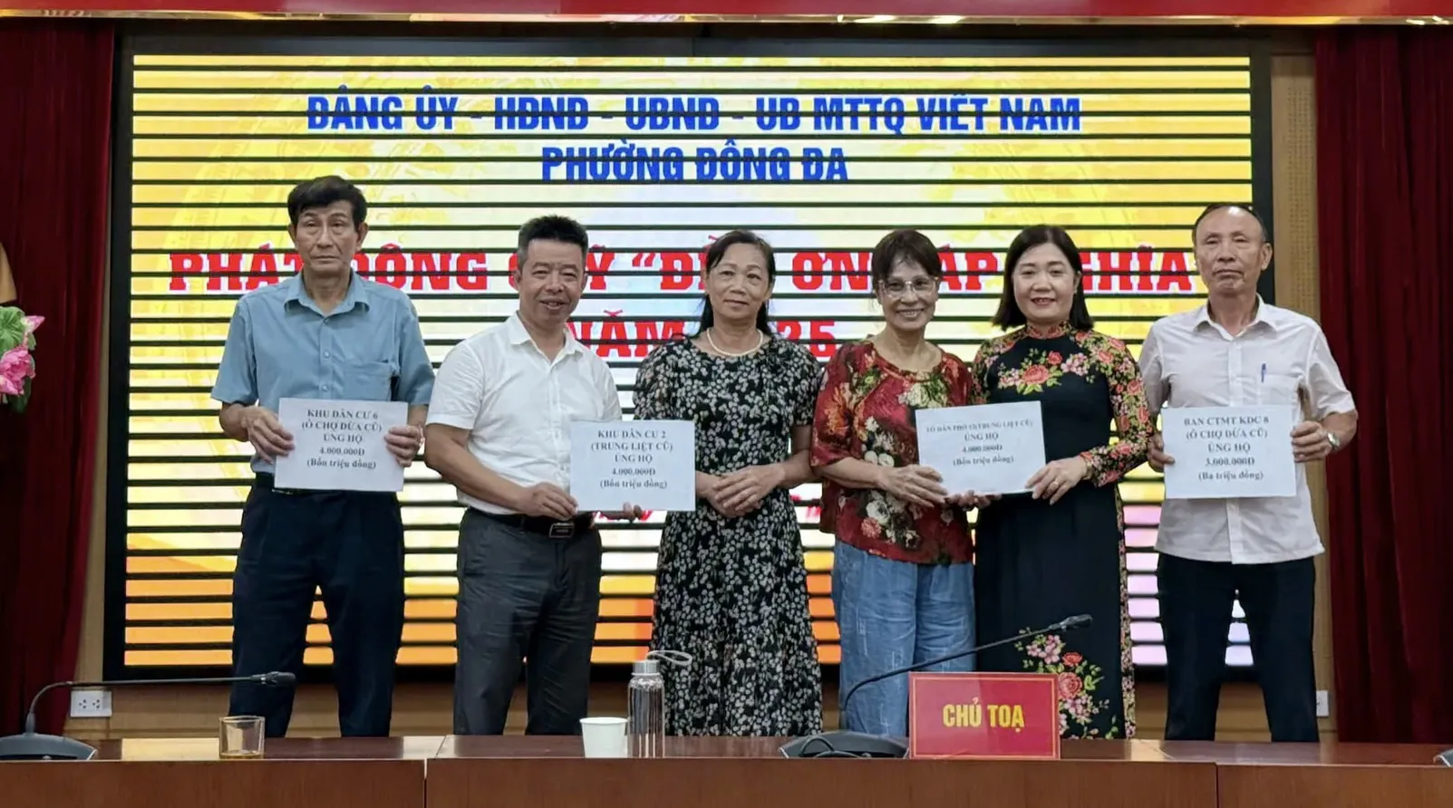 Phường Đống Đa phát động phong trào thi đua “Sáng - Xanh - Sạch - Đẹp”