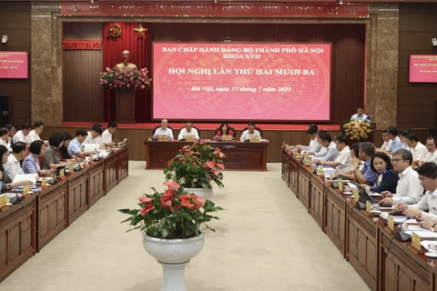 Hội nghị lần thứ 23 Ban Chấp hành Đảng bộ TP Hà Nội xem xét nhiều nội dung quan trọng