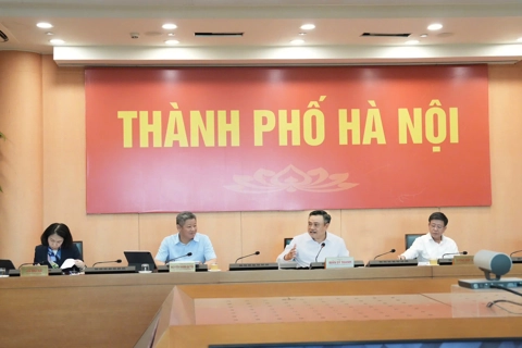 Chủ tịch UBND Thành phố Hà Nội Trần Sỹ Thanh chủ trì, tháo gỡ vướng mắc các dự án