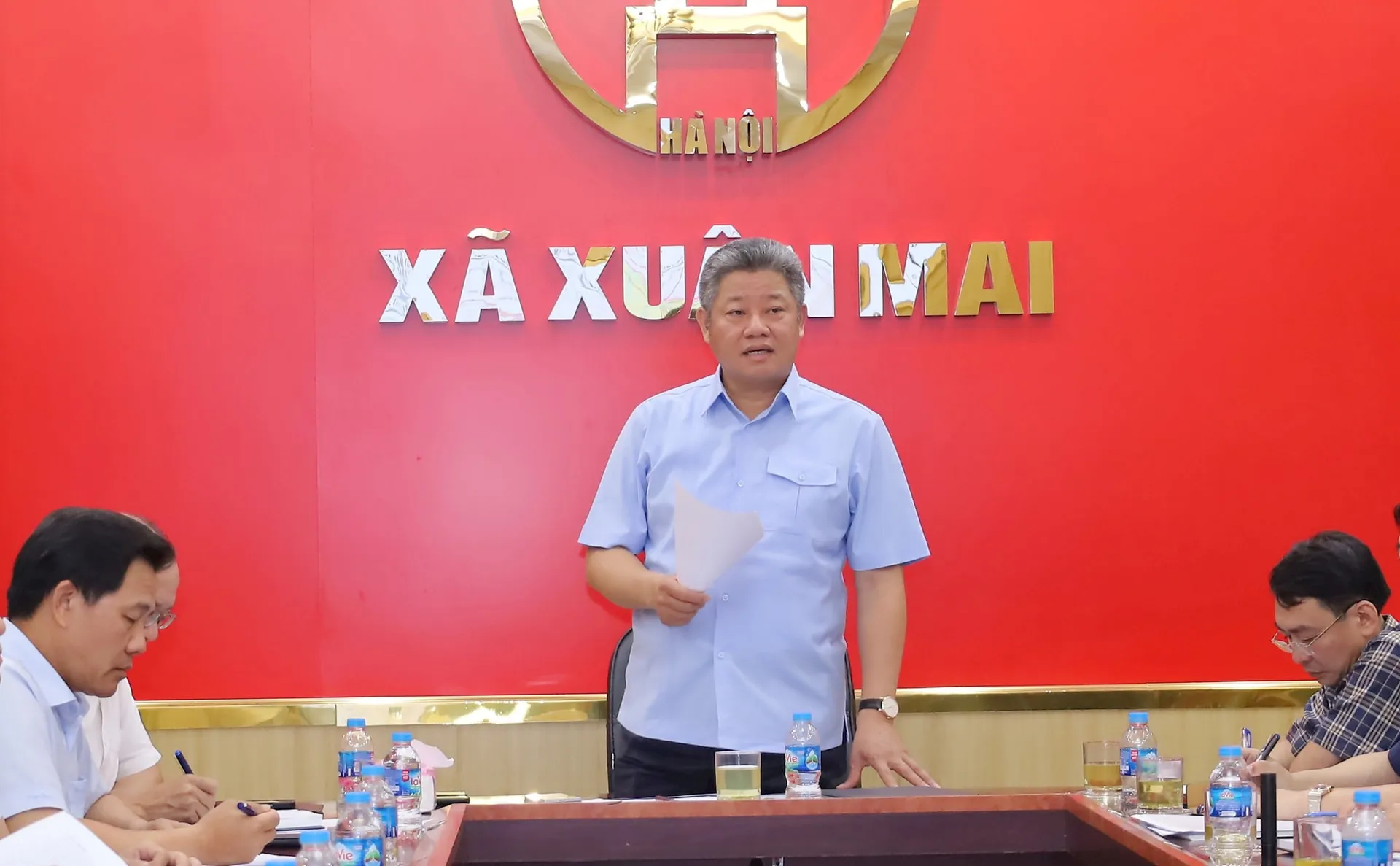 Phó Chủ tịch UBND TP Nguyễn Mạnh Quyền: rà soát, có phương án ứng phó với bão số 3 một cách nhuần nhuyễn