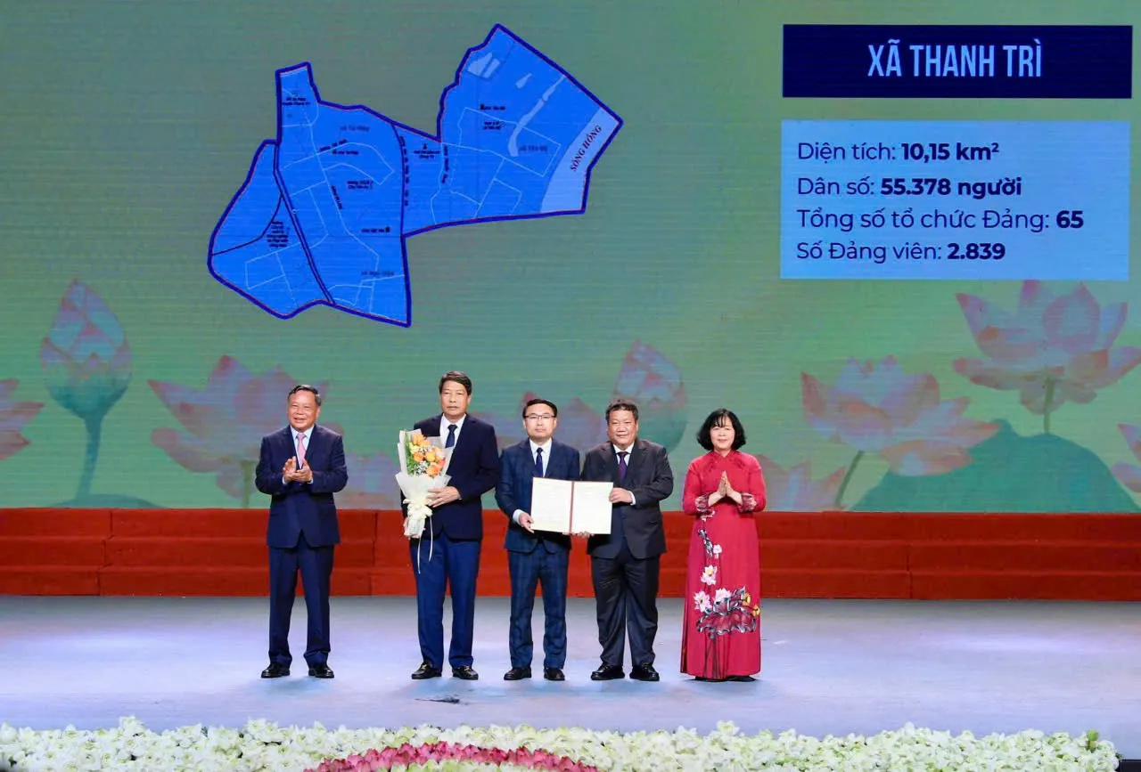 Xã Thanh Trì phấn đấu xây dựng thành phường vào năm 2026