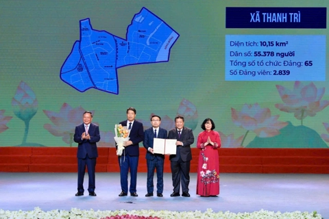 Xã Thanh Trì phấn đấu xây dựng thành phường vào năm 2026