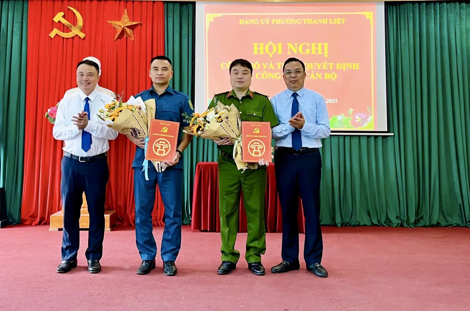 Phường Thanh Liệt: công bố Quyết định chỉ định Ủy viên Ban Chấp hành, Ban Thường vụ Đảng ủy phường nhiệm kỳ 2025 – 2030