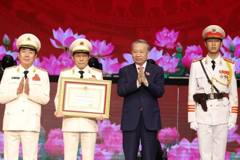 Tổng Bí thư Tô Lâm dự Lễ kỷ niệm 80 năm Ngày Truyền thống Công an Nhân dân