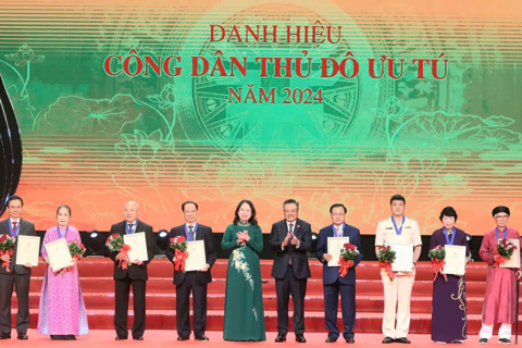 Công bố danh sách dự kiến đề nghị khen thưởng danh hiệu “Công dân Thủ đô ưu tú” năm 2025