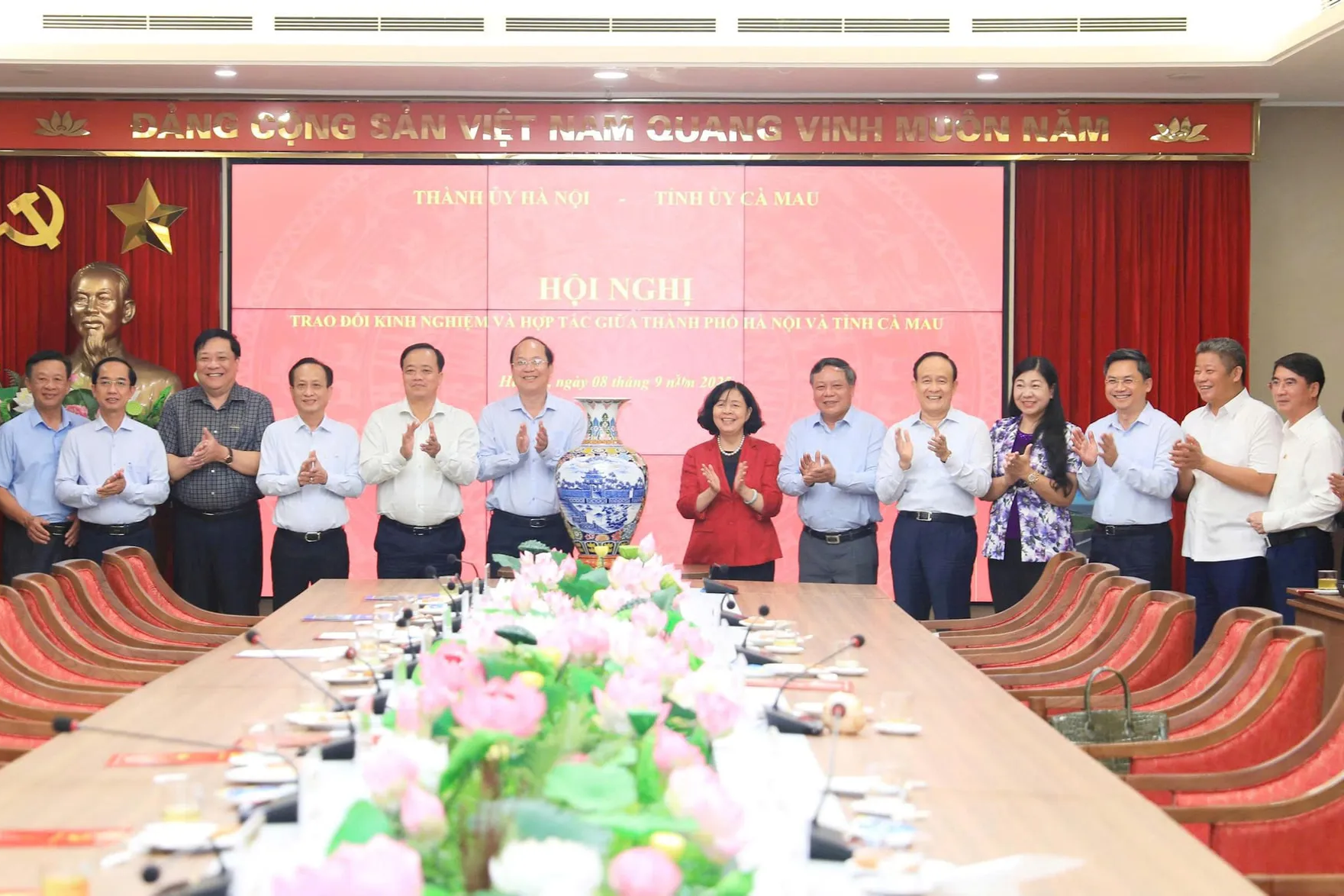 Hà Nội – Cà Mau đẩy mạnh hợp tác trên nhiều lĩnh vực hai bên có lợi thế