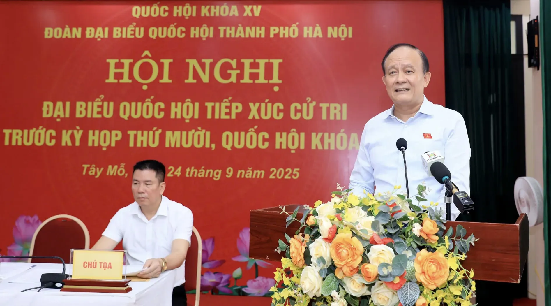 Giải quyết thấu đáo ý kiến, kiến nghị của cử tri với chất lượng, tiến độ cao nhất