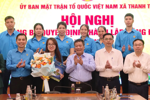 Xã Thanh Trì: Thành lập Công đoàn xã, đánh dấu bước phát triển mới ở cơ so