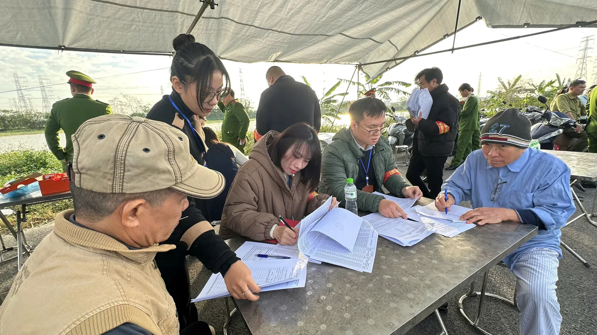 Thường Tín kiểm đếm bắt buộc đất nông nghiệp theo quy định để thi công Cụm công nghiệp Hòa Bình
