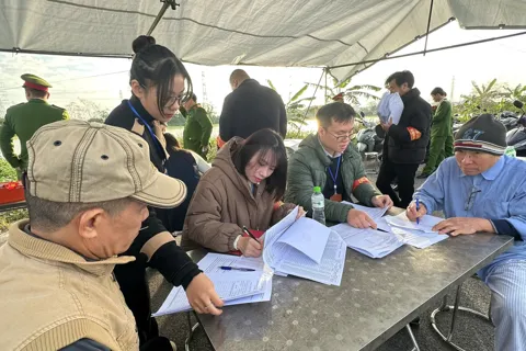 Thường Tín kiểm đếm bắt buộc đất nông nghiệp theo quy định để thi công Cụm công nghiệp Hòa Bình
