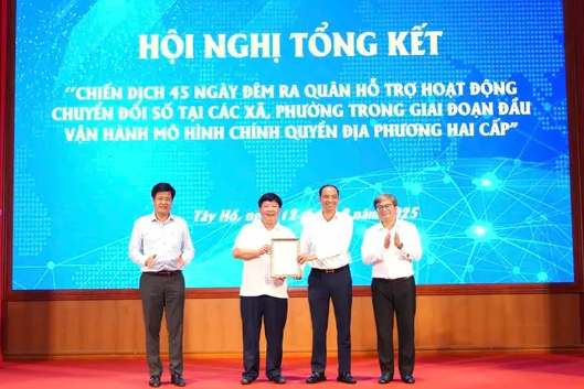 Tây Hồ: “quả ngọt" sau một năm đột phá khoa học công nghệ và chuyển đổi số