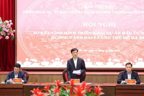 Thống nhất tiến độ thực hiện Dự án đường Vành đai 4 - Vùng Thủ đô Hà Nội trên toàn tuyến