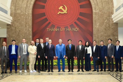 Hà Nội ưu tiên hợp tác công nghệ cao, hạ tầng số với Tập đoàn AFK Sistema