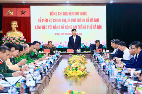 Xây dựng “thương hiệu” Công an Thủ đô kỷ cương, chuyên nghiệp, văn hóa