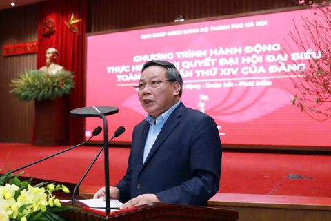 Hà Nội khẩn trương triển khai chương trình hành động thực hiện Nghị quyết Đại hội XIV của Đảng