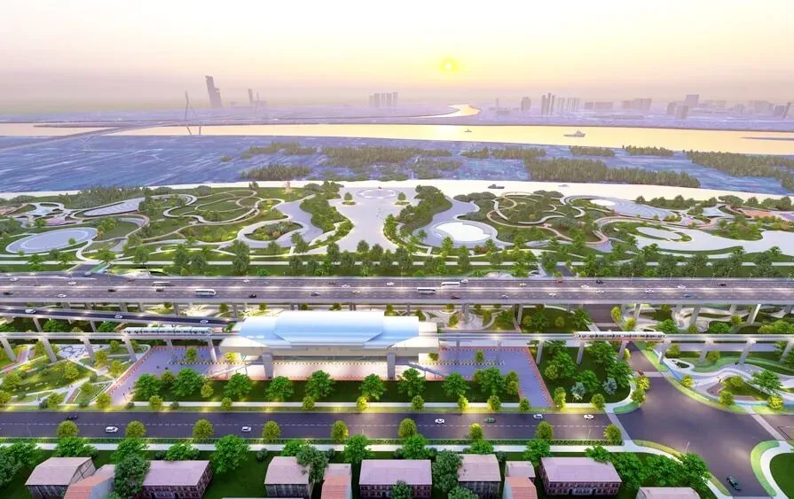 Hà Nội định hình cực phát triển mới từ Khu đô thị Olympic và Trục cảnh quan sông Hồng