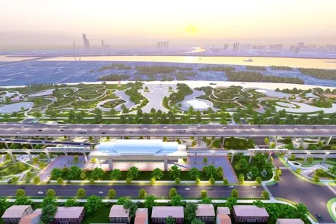 Hà Nội định hình cực phát triển mới từ Khu đô thị Olympic và Trục cảnh quan sông Hồng