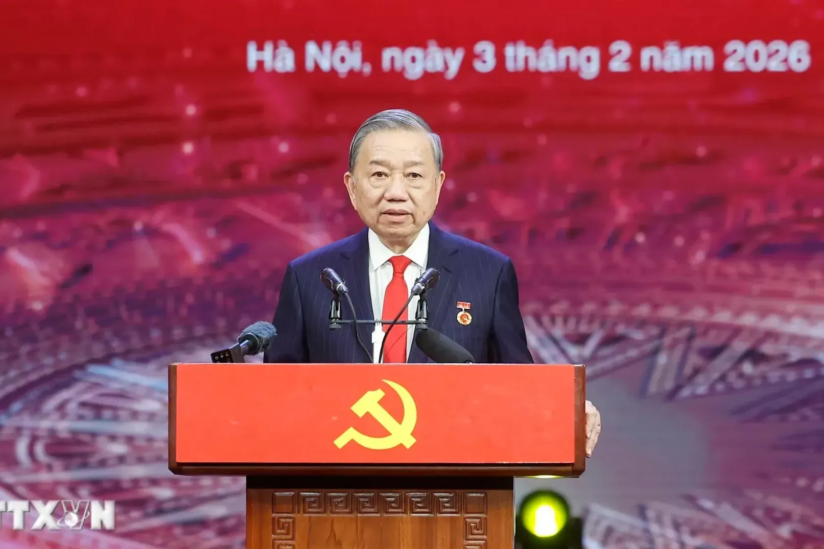 Toàn văn phát biểu của Tổng Bí thư Tô Lâm tại Lễ tuyên dương Bí thư Chi bộ xuất sắc và trao Giải Búa liềm vàng lần thứ X