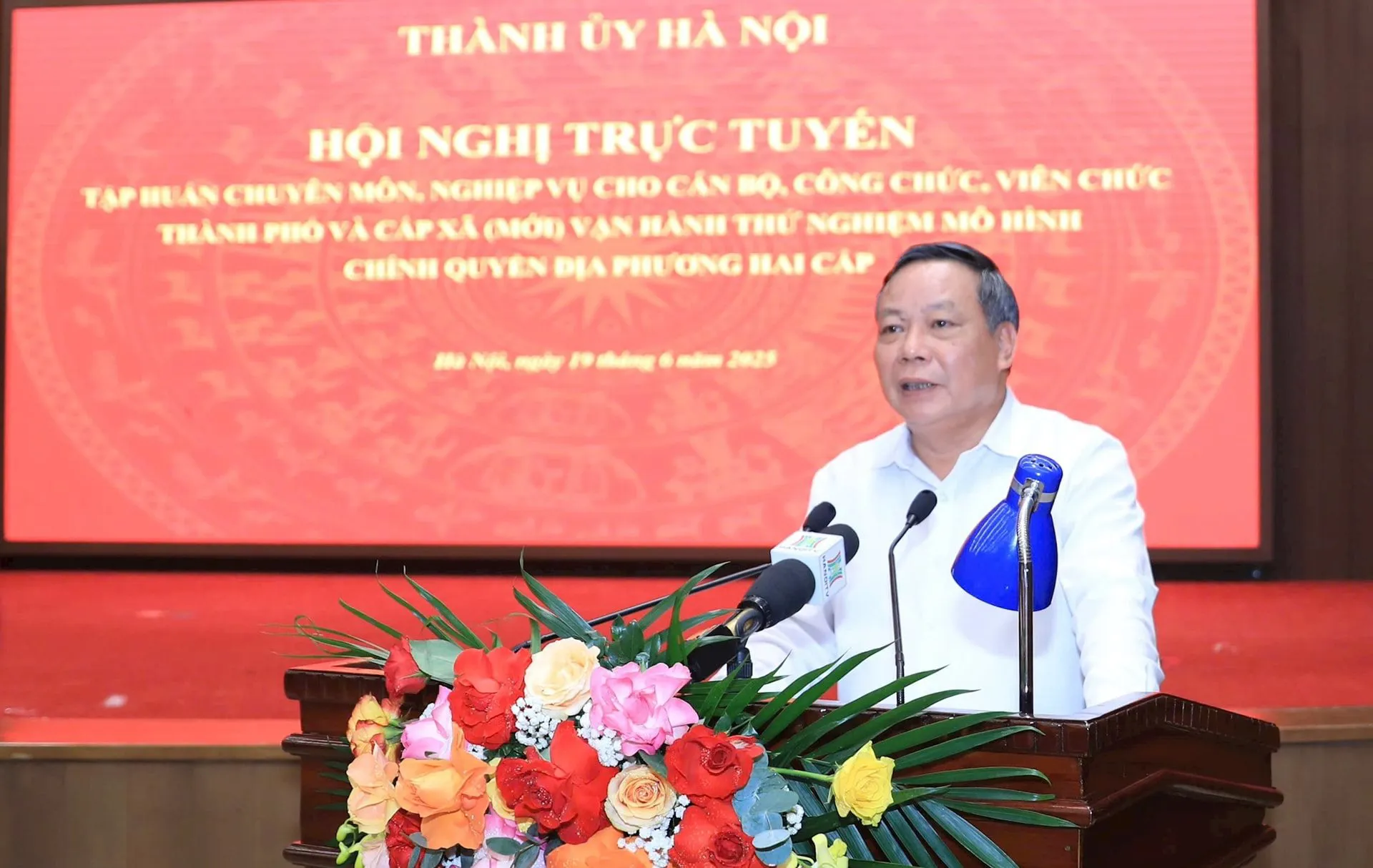 Hơn 15.000 cán bộ, công chức, viên chức Thành phố Hà Nội tập huấn vận hành thử nghiệm chính quyền địa phương 2 cấp