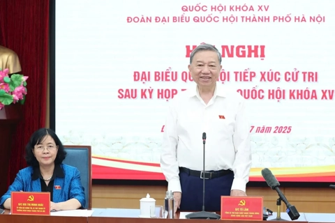 Tổng Bí thư Tô Lâm: với sự đoàn kết, quyết tâm và đổi mới, Hà Nội sẽ tiếp tục giữ vững vai trò đầu tàu dẫn dắt của cả nước