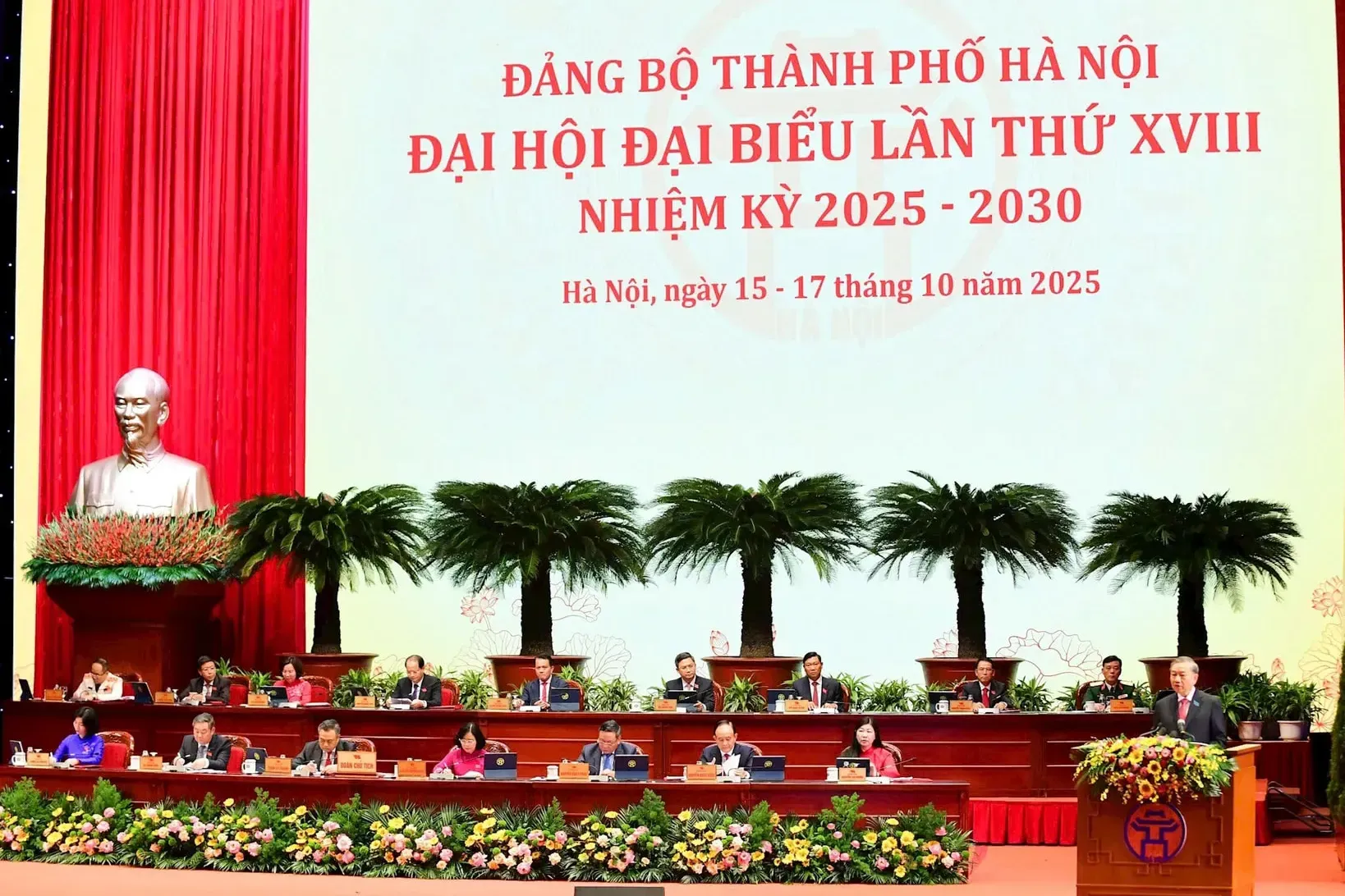 Toàn văn phát biểu của Tổng Bí thư Tô Lâm tại Đại hội đại biểu Đảng bộ TP Hà Nội lần thứ XVIII