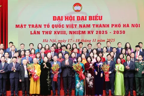 Ra mắt 126 vị tham gia Ủy ban Mặt trận Tổ quốc Việt Nam Thành phố Hà Nội khóa XVIII