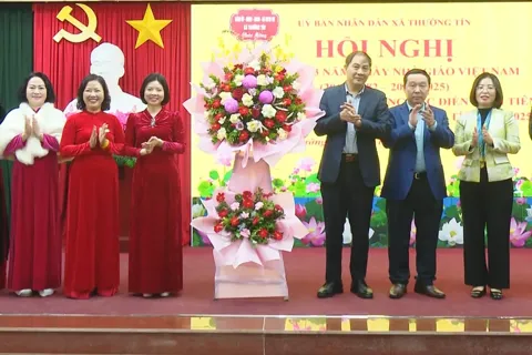 Cuối năm 2025, xã Thường Tín sẽ có 23/26 trường đạt chuẩn quốc gia