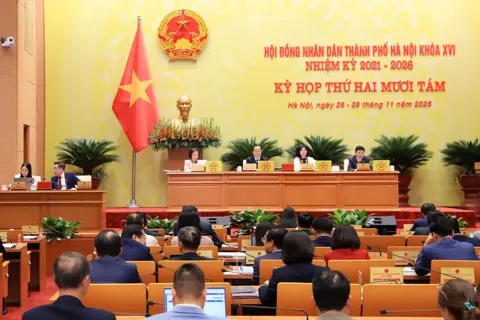 Hà Nội thông qua kế hoạch phát triển kinh tế - xã hội năm 2026 với 26 chỉ tiêu chủ yếu 
