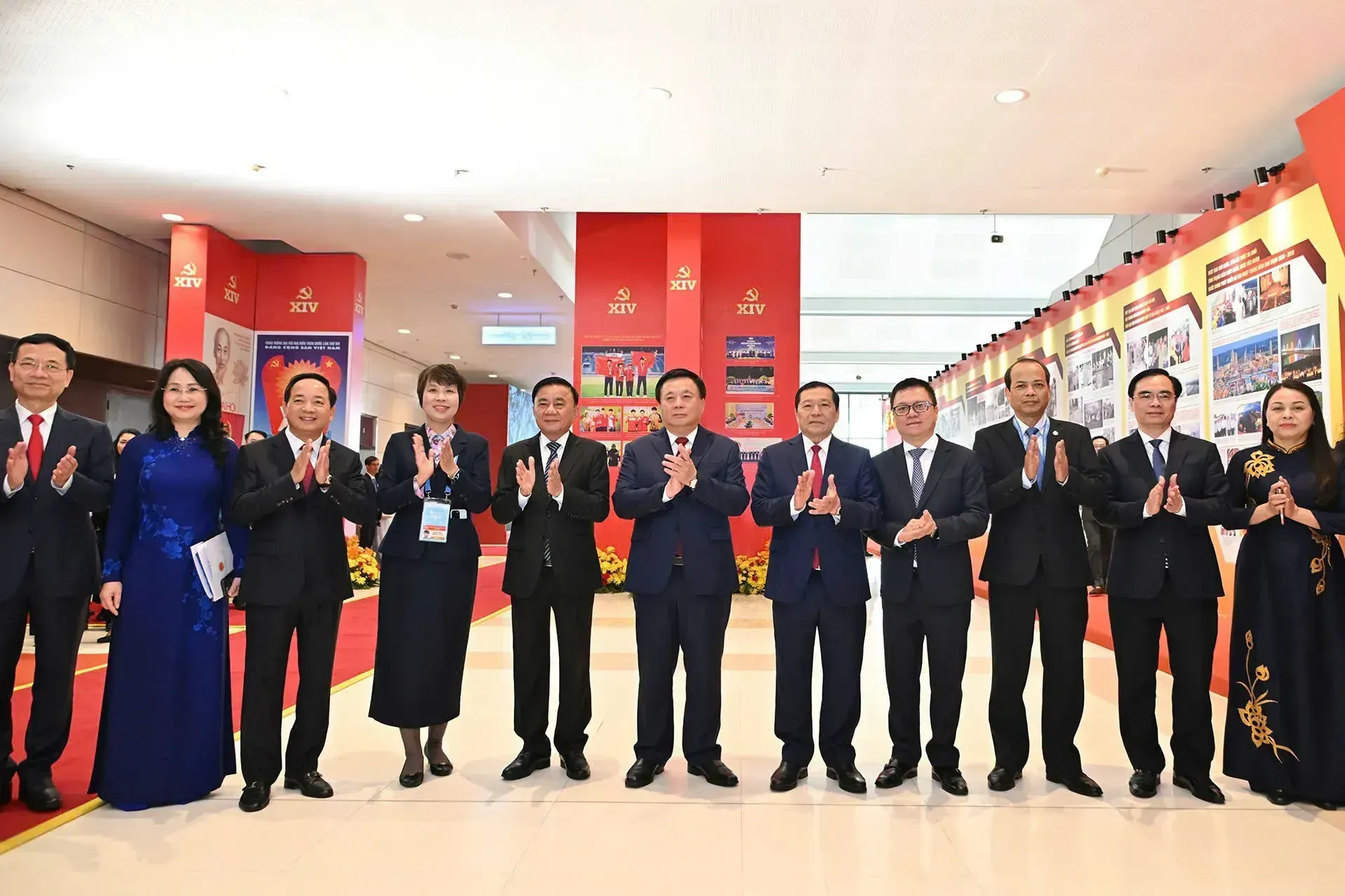 Khai trương các không gian trưng bày chào mừng Đại hội XIV của Đảng