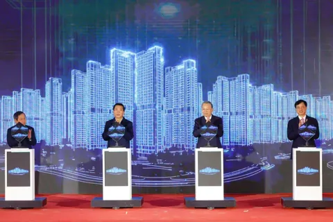 Tổng Bí thư Tô Lâm dự khởi công Dự án Khu đô thị đa mục tiêu Bắc Thăng Long Urban City, Hà Nội