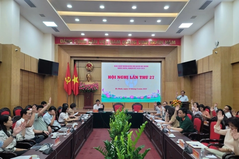Quận Ba Đình: nhanh chóng ổn định tổ chức, vận hành thông suốt bộ máy sau sắp xếp